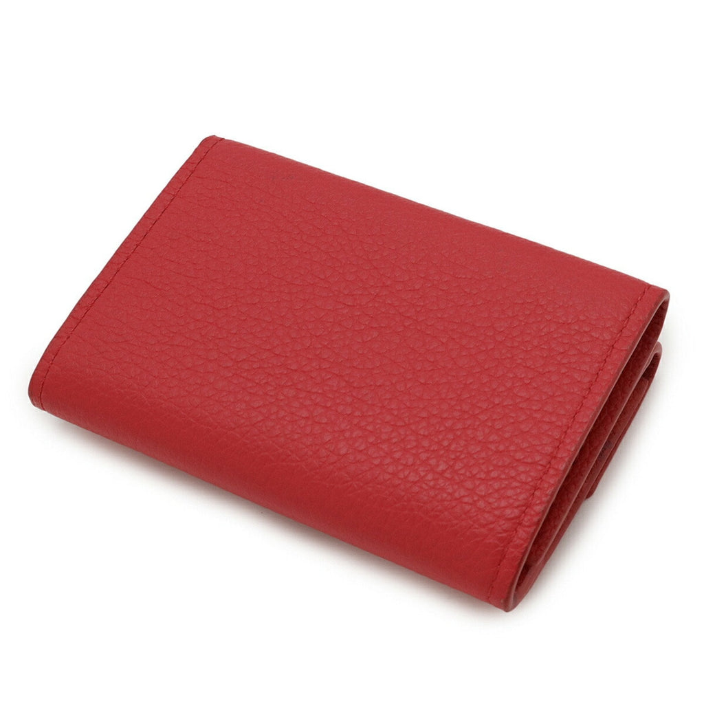 Louis Vuitton Fuchsia Fuchsia Pink Leather Wallet (Tri-Fold)