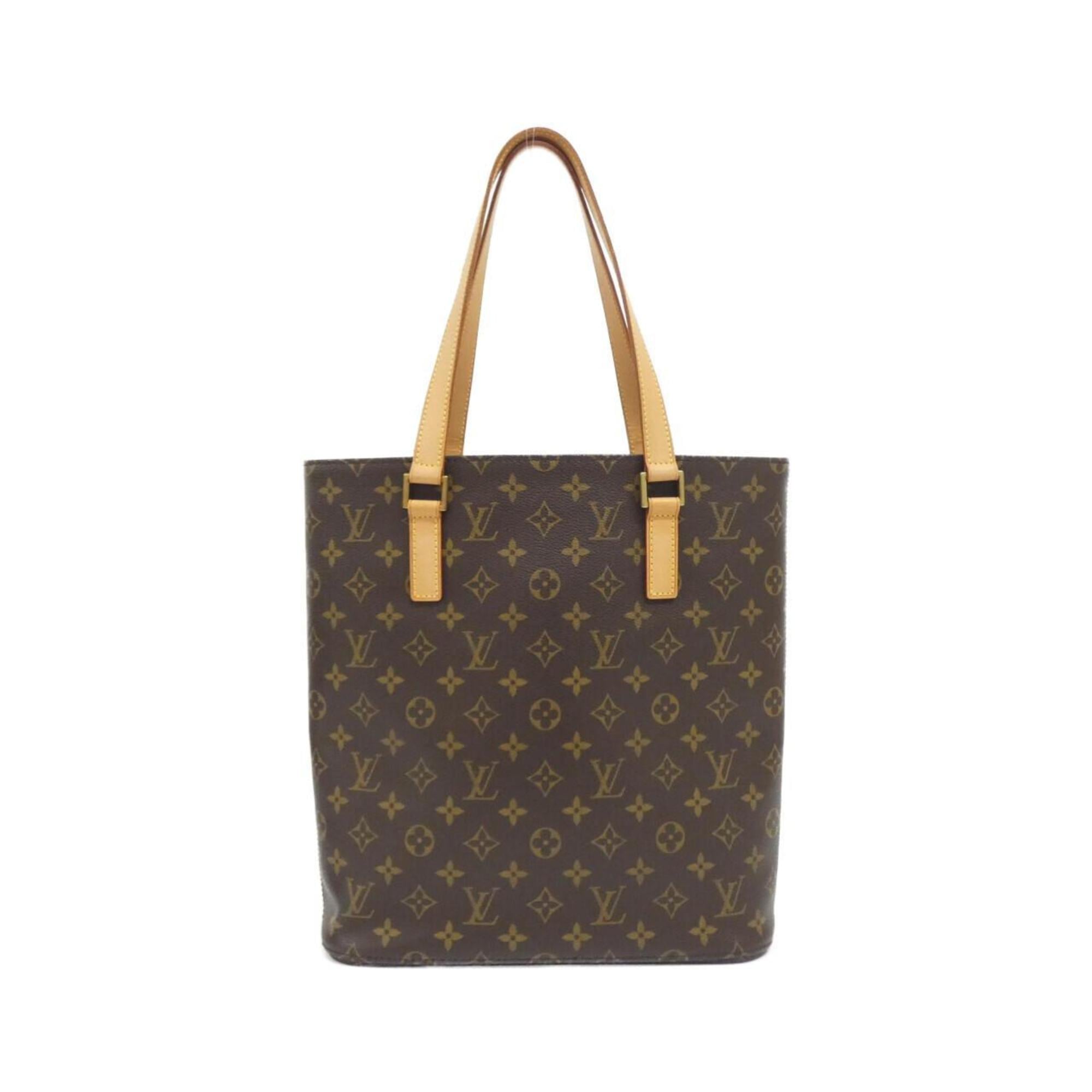 Louis Vuitton Marron Coated Canvas Handbag