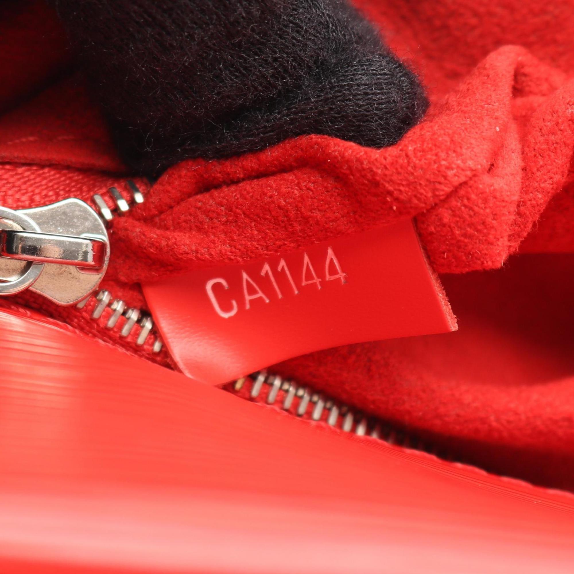 Louis Vuitton Coquelicots Red Color Epi Leather Handbag