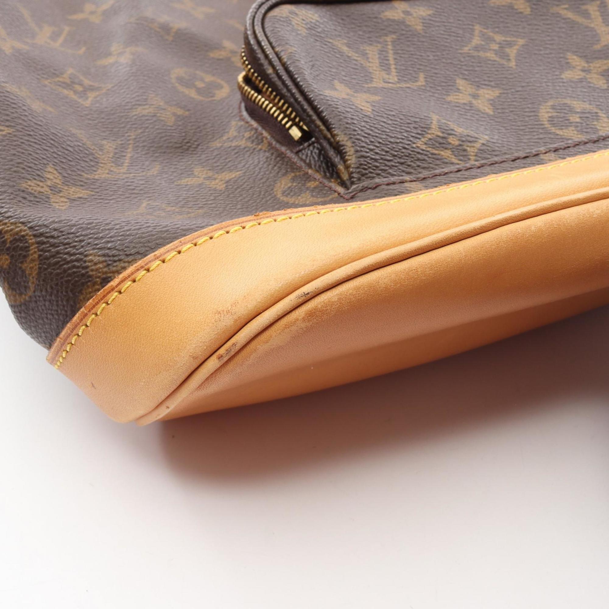 Louis Vuitton Brown Monogram Monogram Leather Backpack