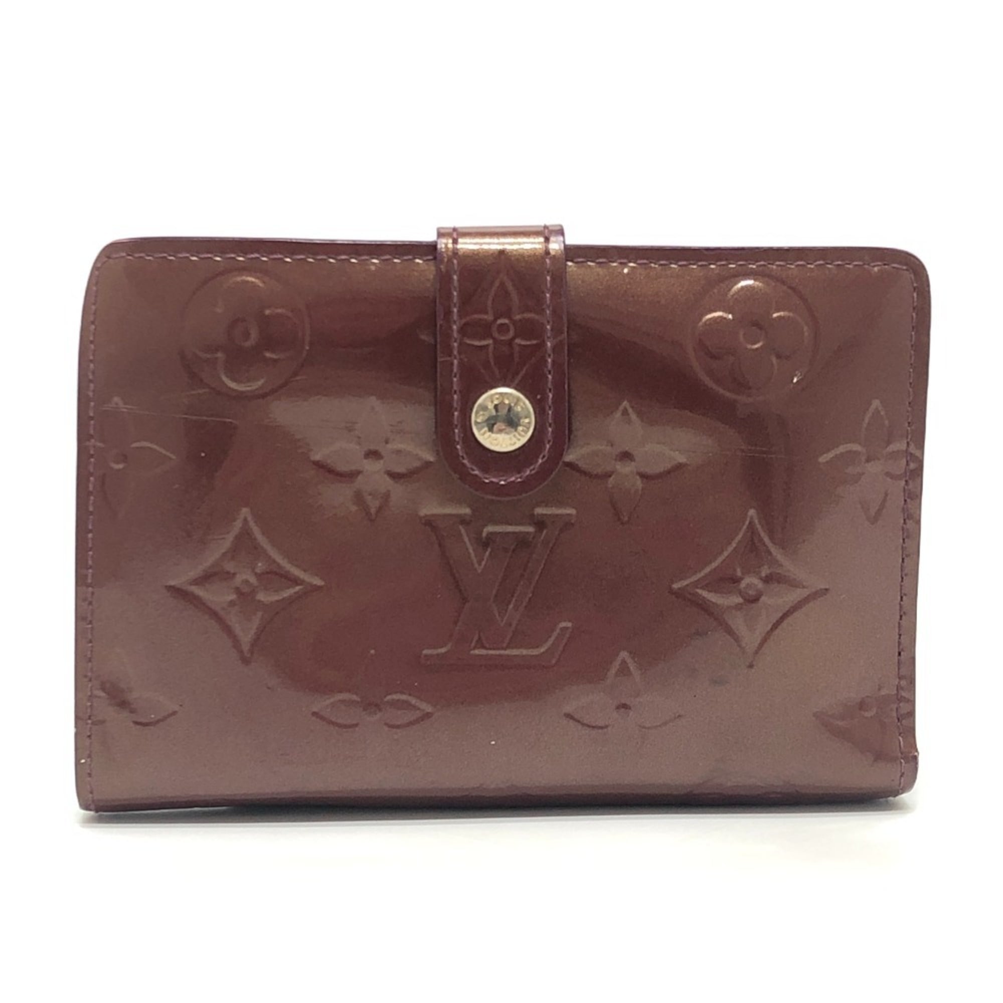 Louis Vuitton Rouge Fauviste Monogram Vernis Wallet