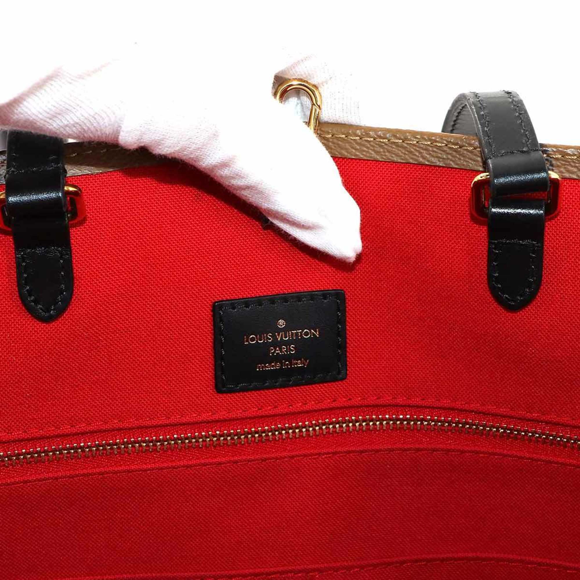 Louis Vuitton Monogram Monogram Reverse Monogram Monogram Reverse Shoulder Bag Tote Bag