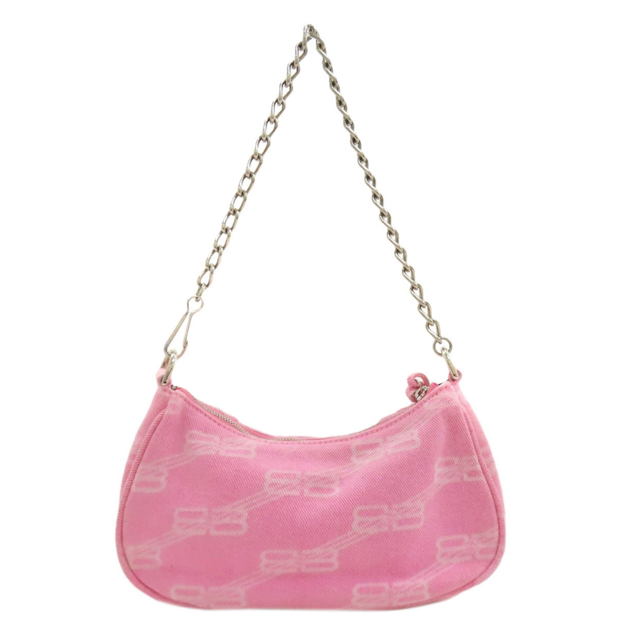 Balenciaga Pink Canvas Hand