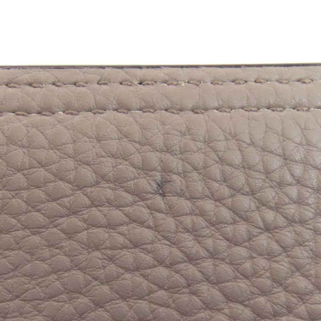 Gucci Gray Leather Handbag (Pre-Owned)
