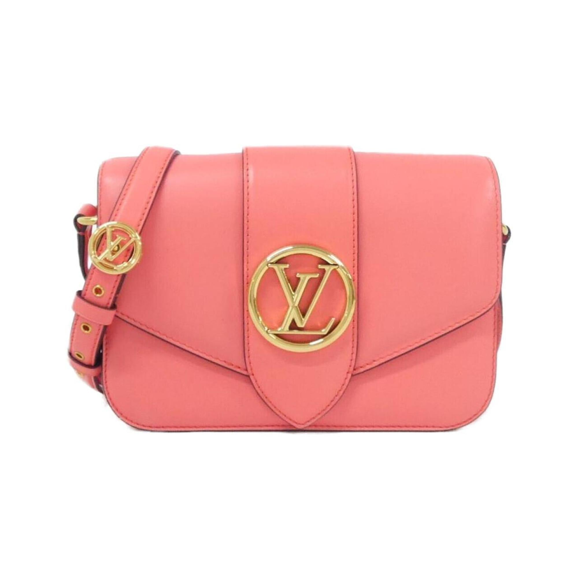 Louis Vuitton Dahlia Pink Leather Shoulder Bag