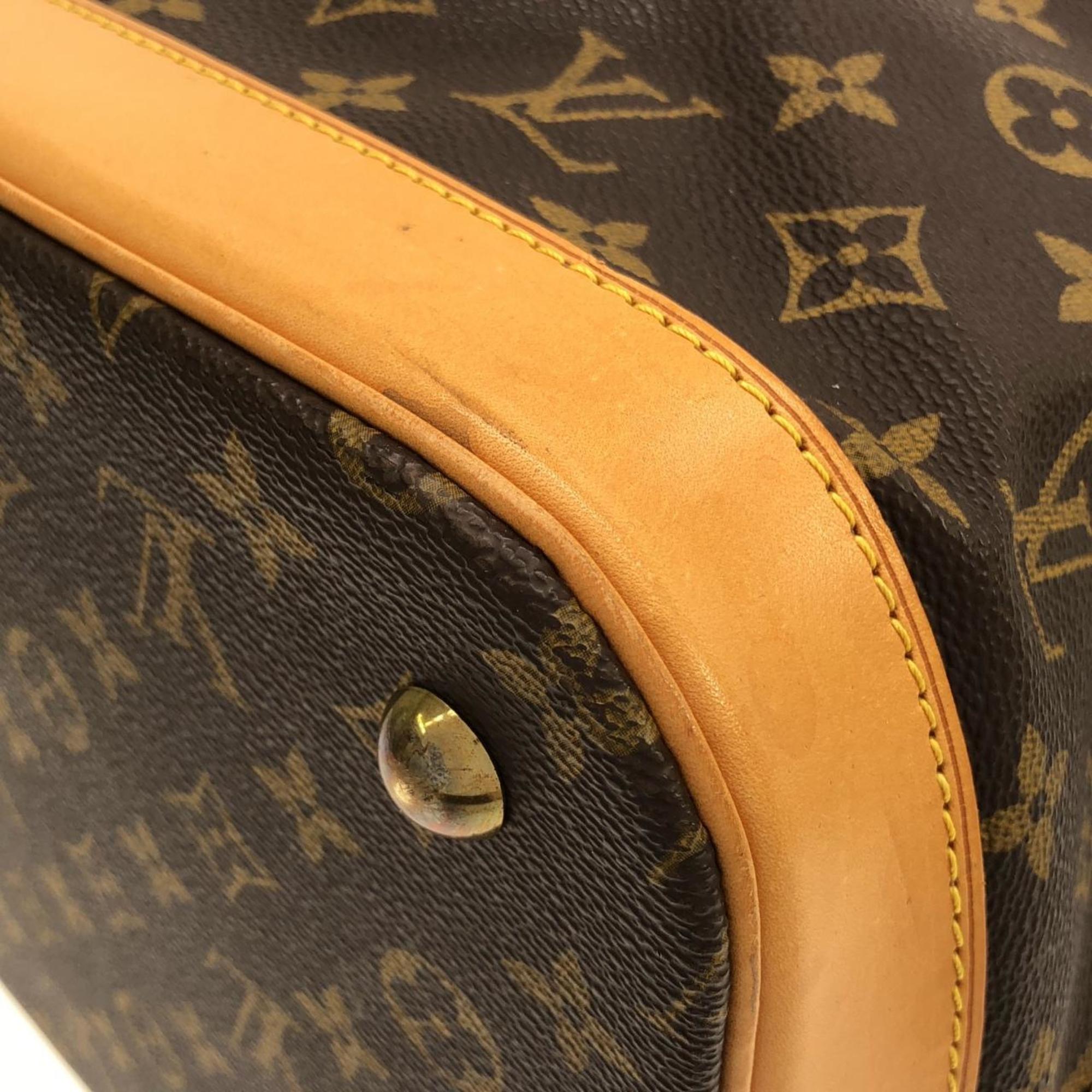 Louis Vuitton Marron Monogram Monogram Coated Canvas Boston Bag