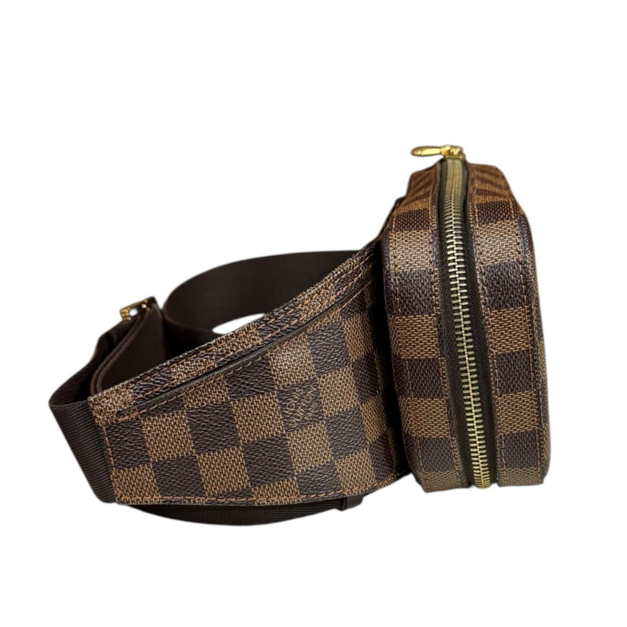 Louis Vuitton Brown Damier Canvas Fanny Pack Sling Bag