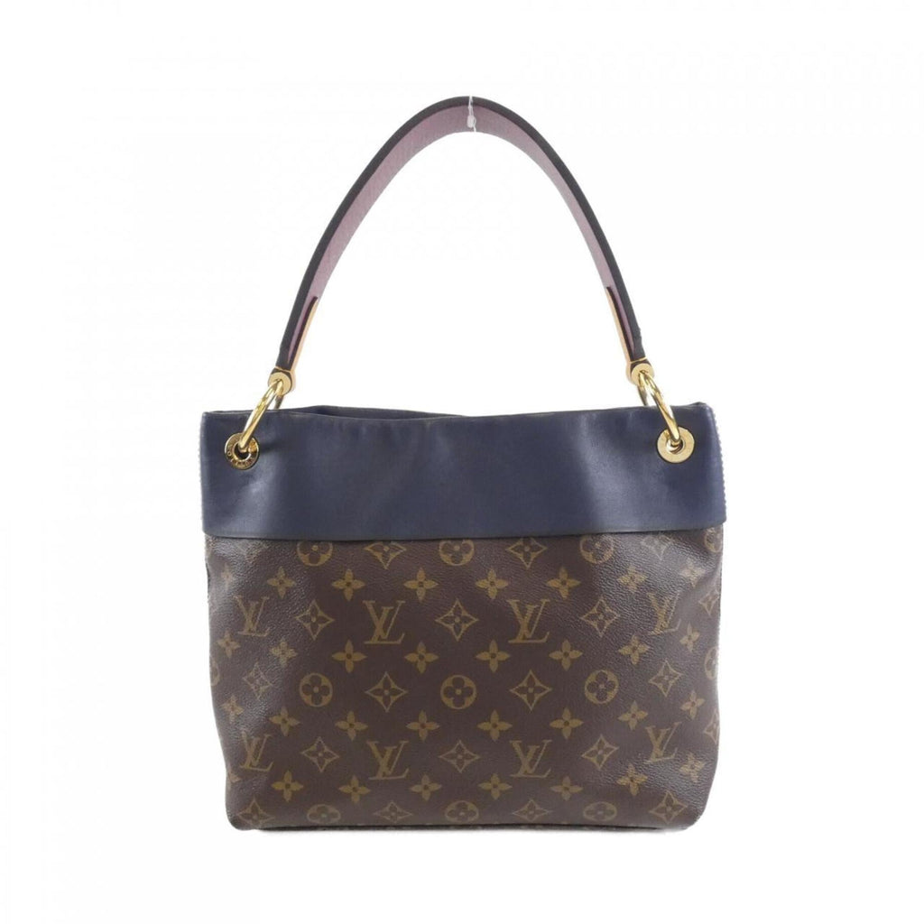 Louis Vuitton Marron Coated Canvas Leather Shoulder Bag