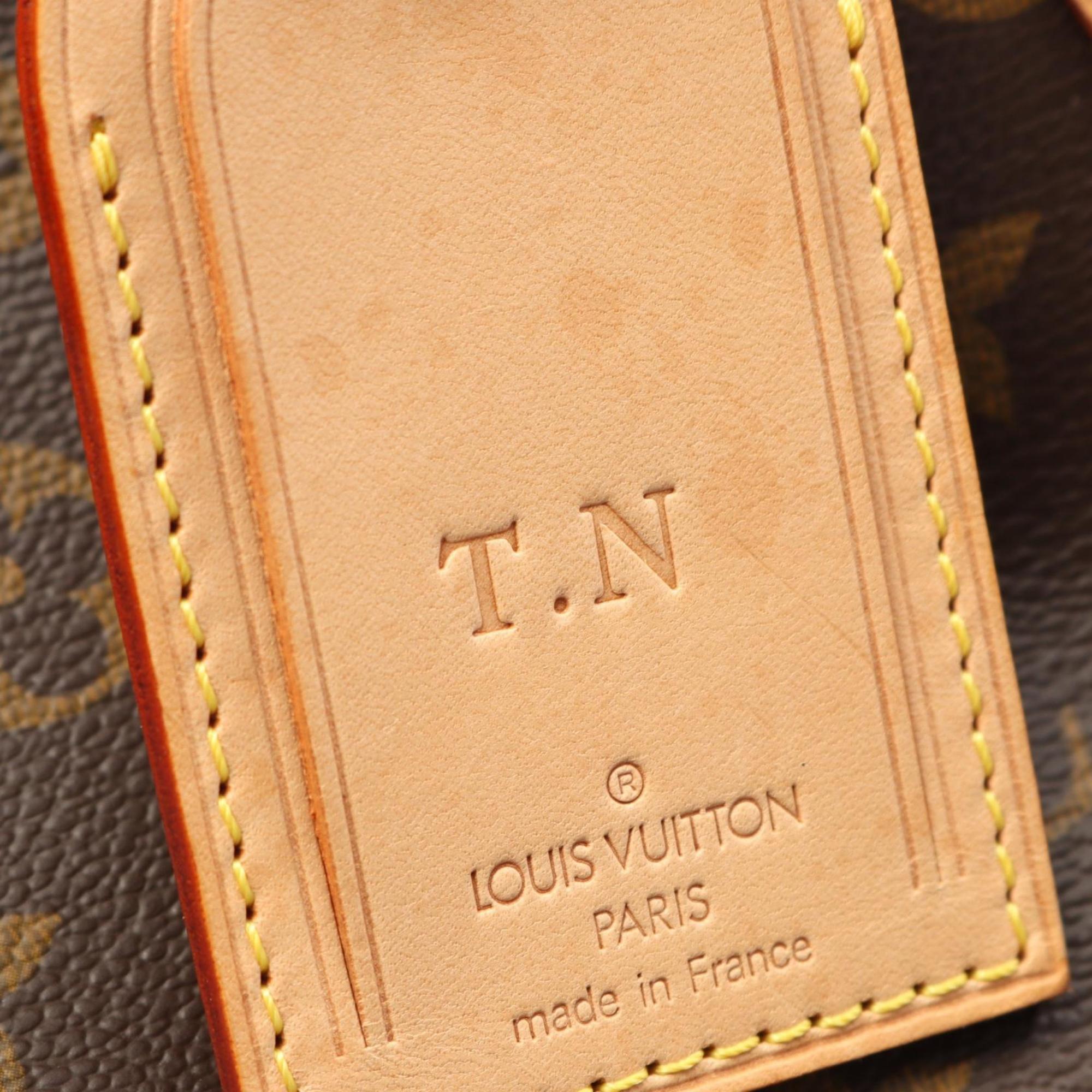 Louis Vuitton Brown Monogram Monogram Boston Bag