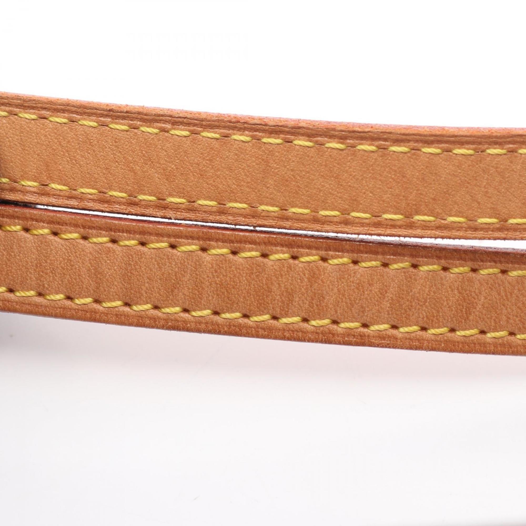 Louis Vuitton Brown Monogram Coated Canvas Leather Handbag