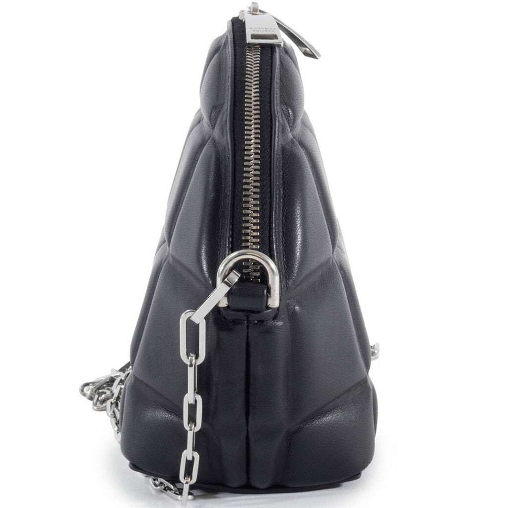 Bottega Veneta Black Leather Shoulder Bag