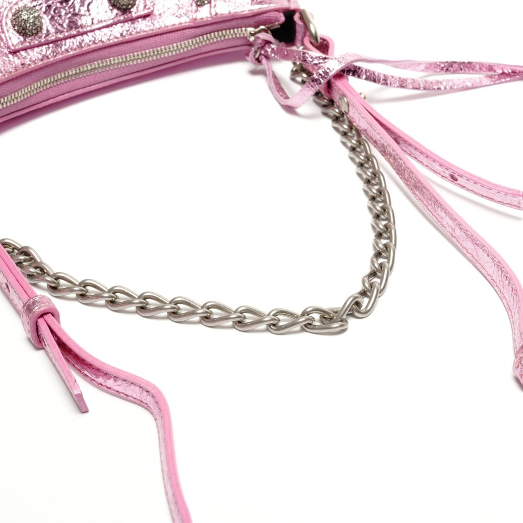 Balenciaga Metallic Pink Shoulder
