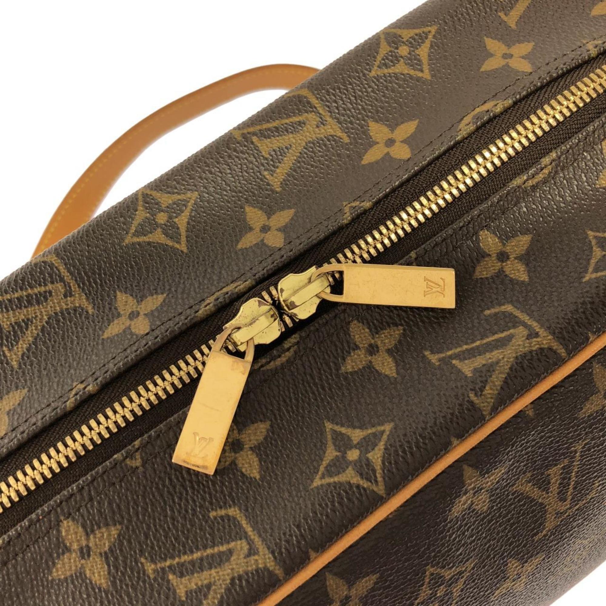 Louis Vuitton Monogram Marron Coated Canvas Shoulder Bag