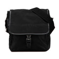 Prada Black Nylon Leather Shoulder Bag