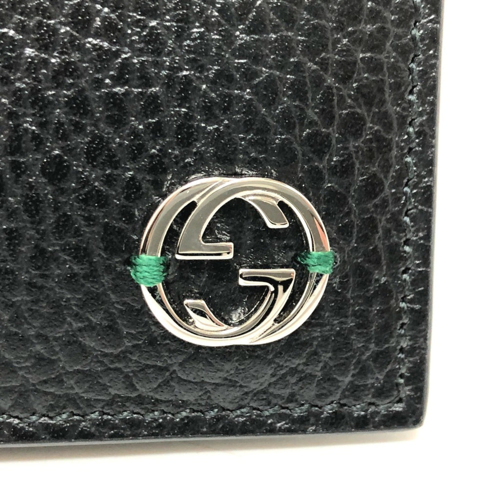 Gucci Black Leather Wallet (Bi-Fold) (Pre-Owned)