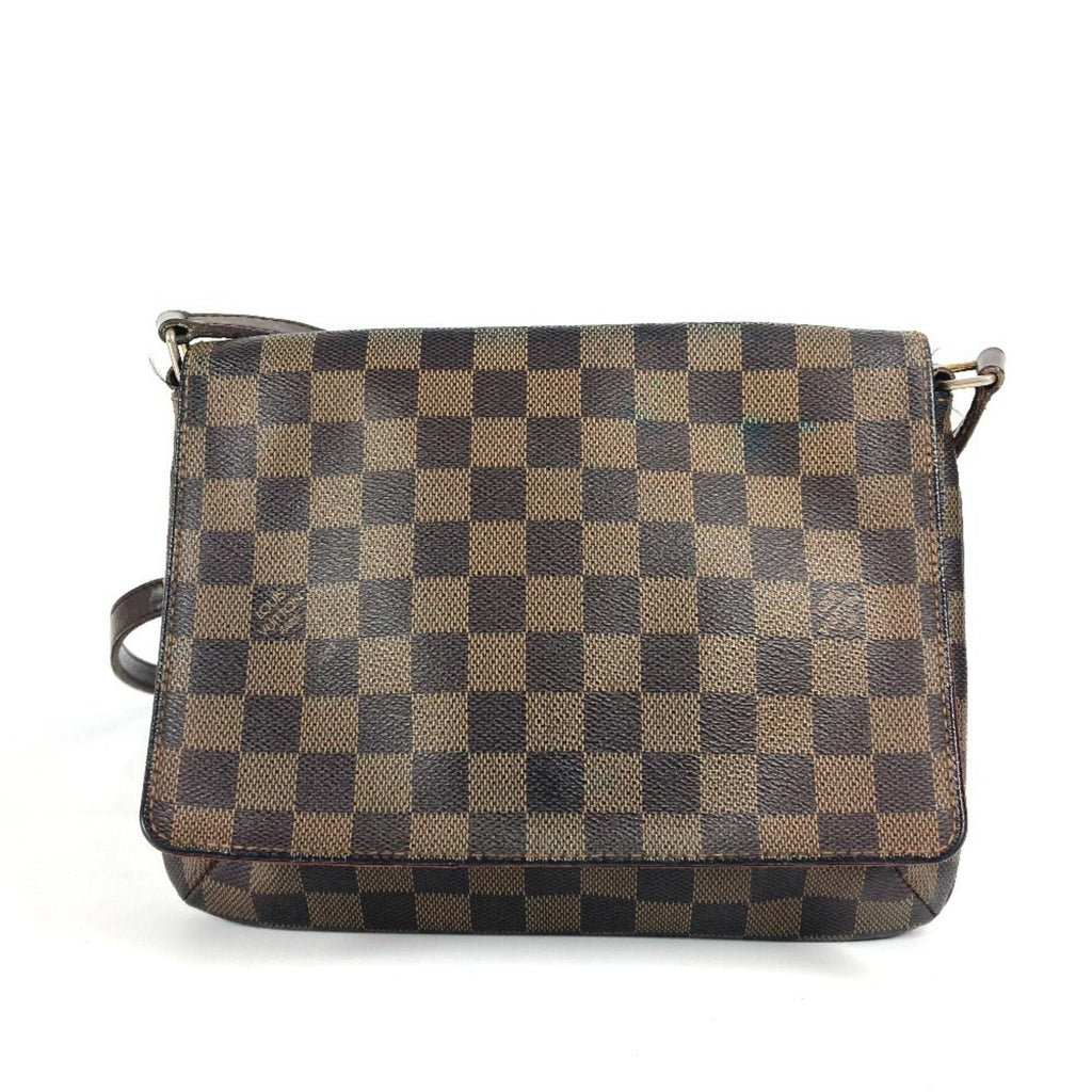 Louis Vuitton Brown Ebene Damier Canvas Pochette Shoulder Bag