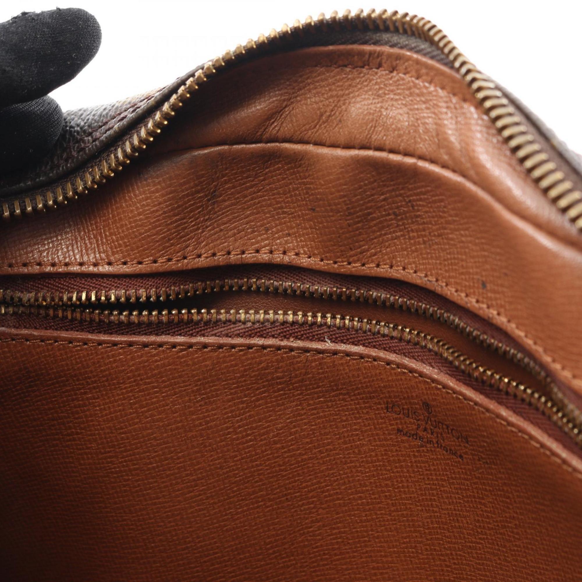 Louis Vuitton Brown Monogram Monogram Leather Shoulder Bag