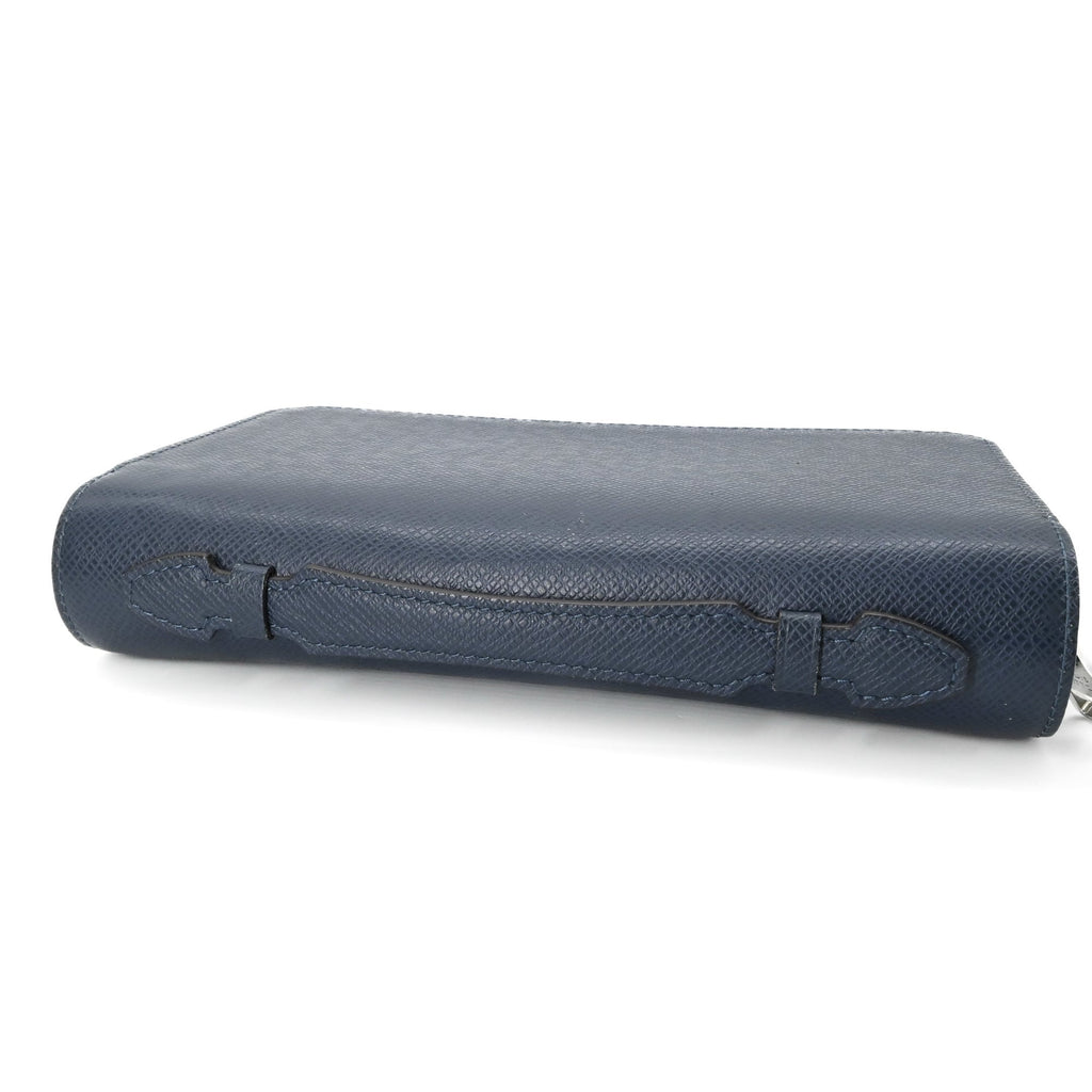 Louis Vuitton Taiga Navy Blue Taiga Leather Long Wallet