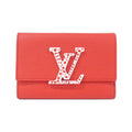 Louis Vuitton Rouge Leather Wallet (Tri-Fold)