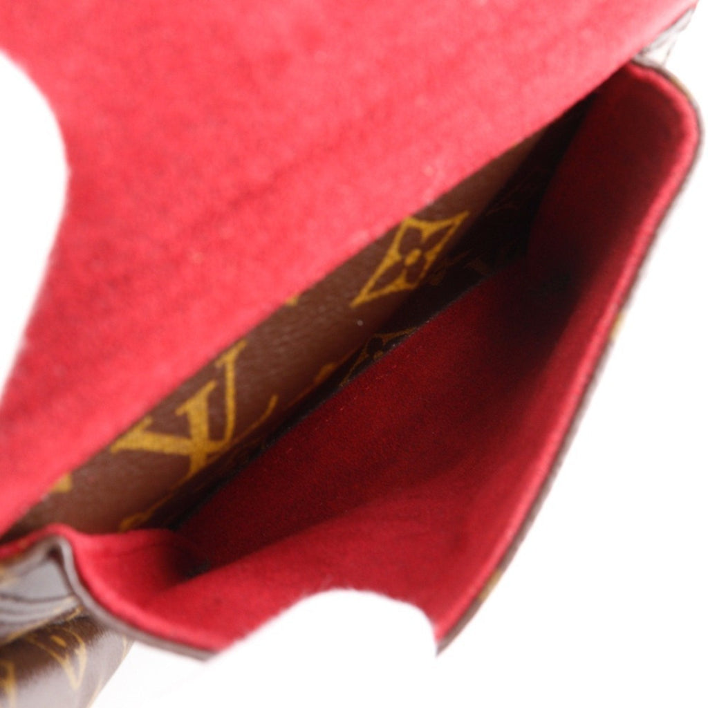 Louis Vuitton Brown Monogram Canvas Shoulder Bag