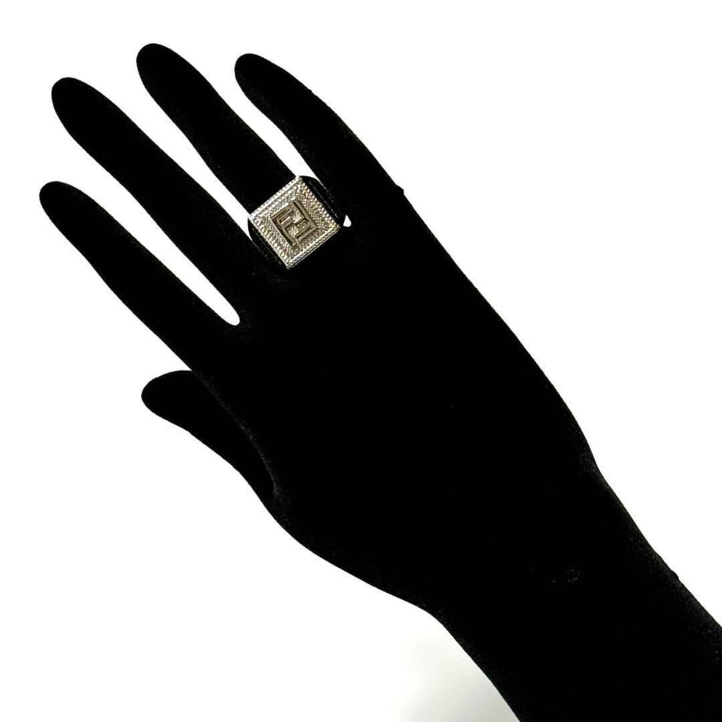 Fendi Metal Band Ring
