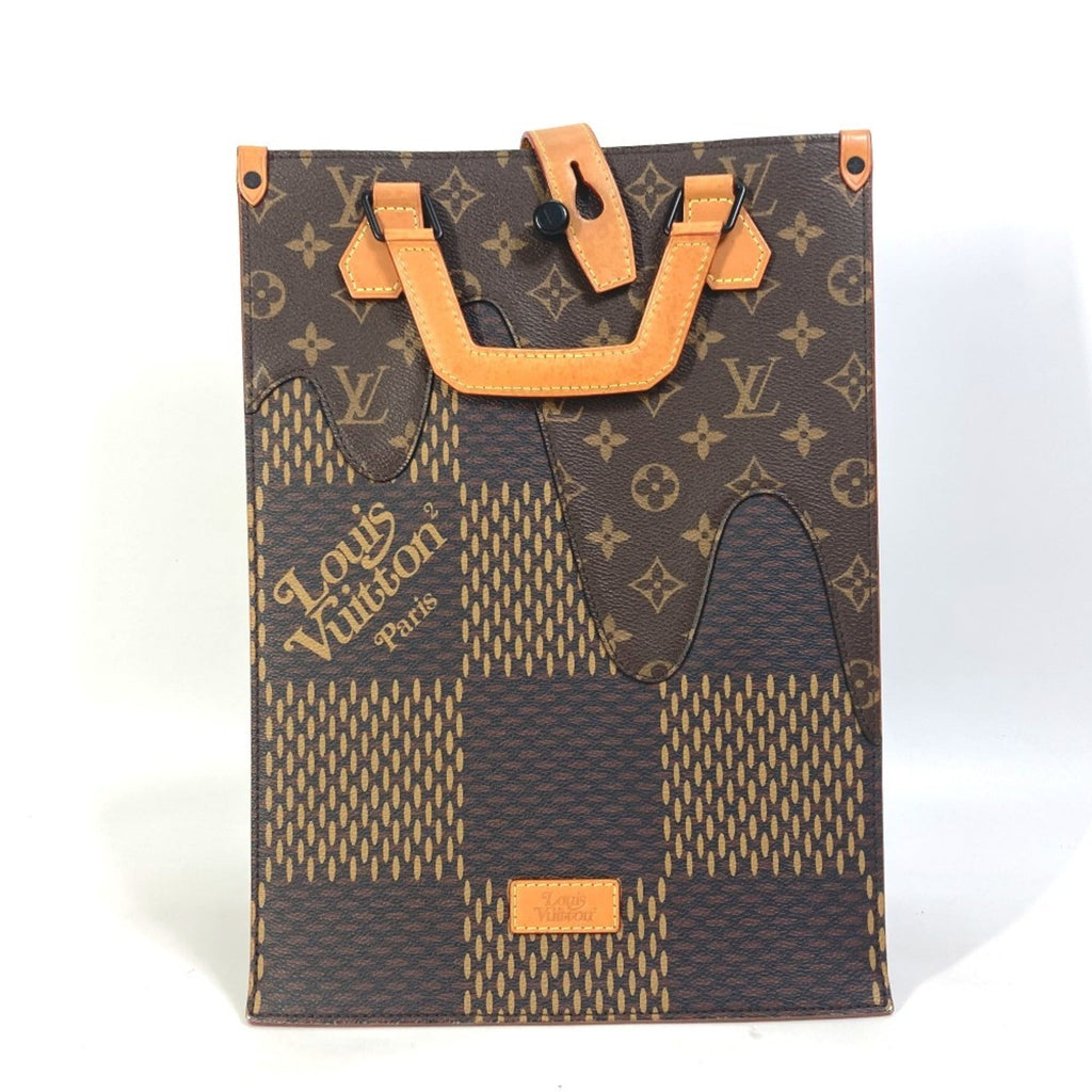 Louis Vuitton Brown Damier Canvas Damier Canvas Shoulder Bag Tote Bag