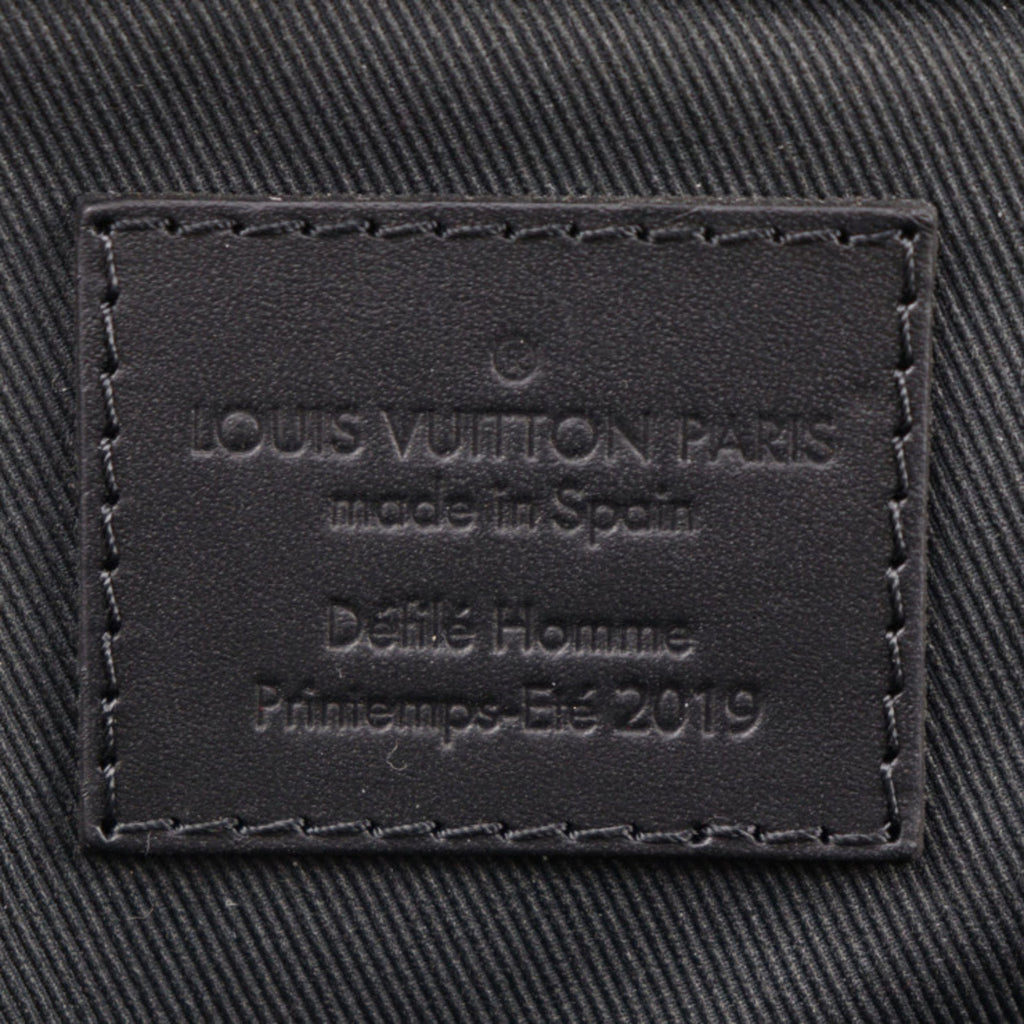 Louis Vuitton Black Brown Monogram Monogram Leather Shoulder Bag Sling Bag