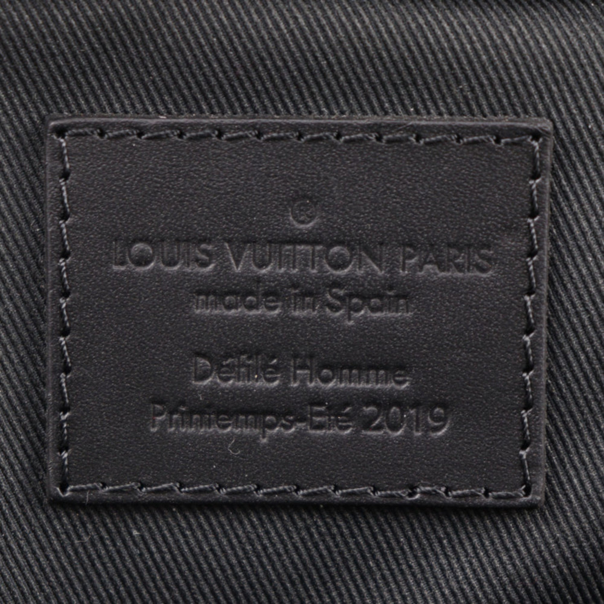 Louis Vuitton Black Brown Monogram Monogram Leather Shoulder Bag Sling Bag