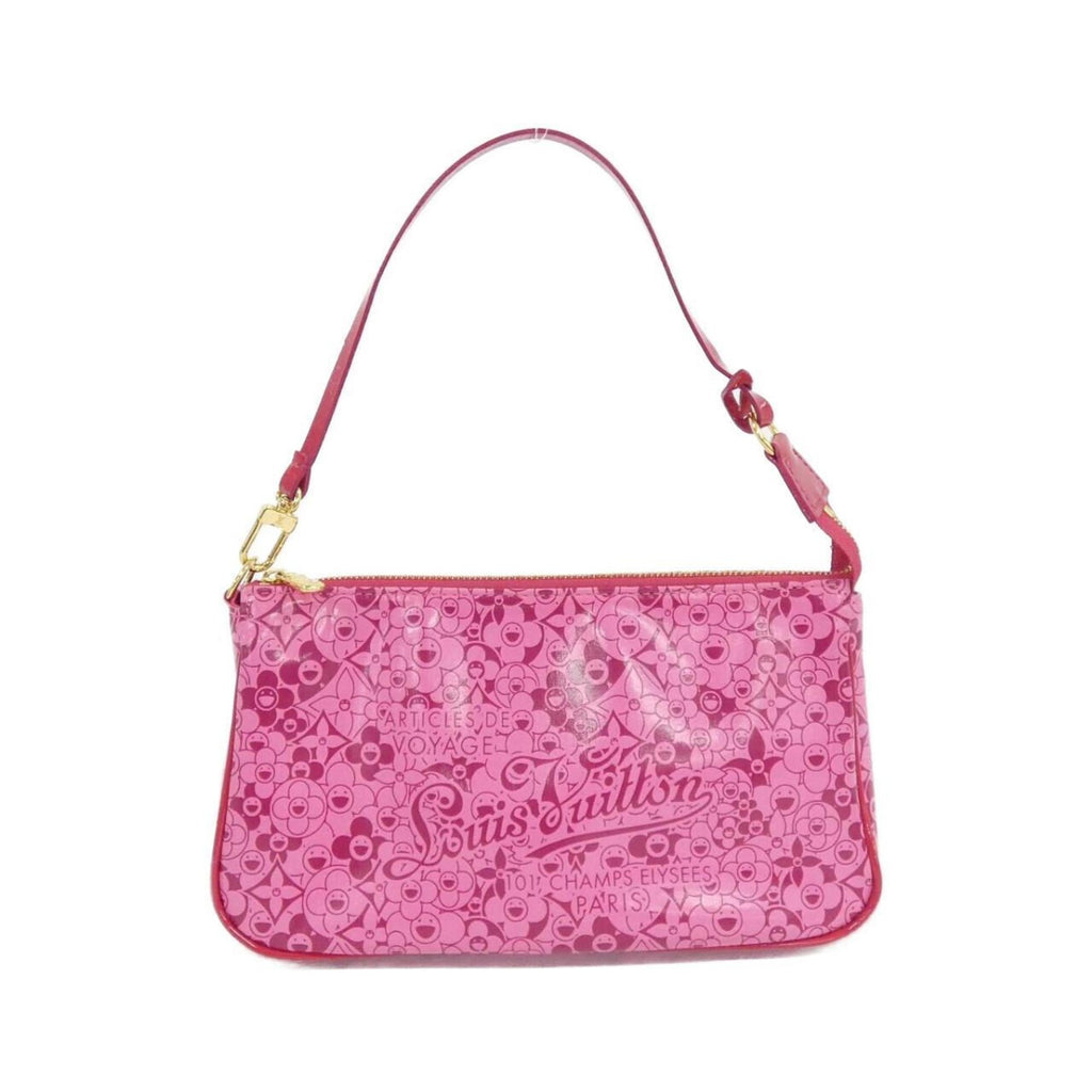 Louis Vuitton Rose Pvc Pochette Pouch