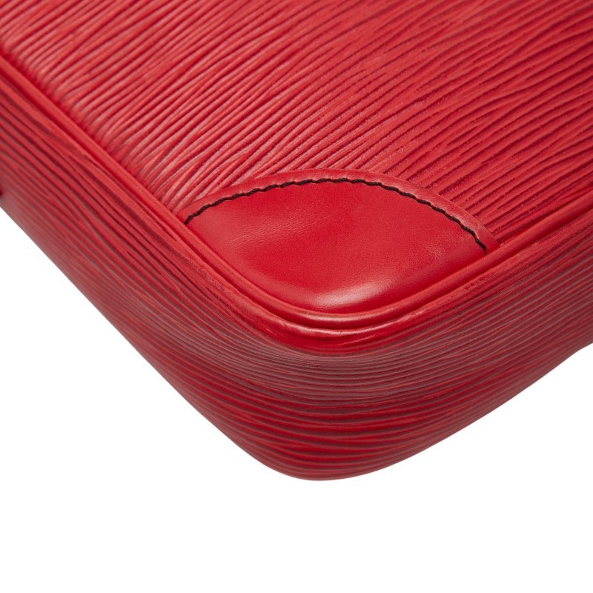 Louis Vuitton Castilian Red Leather Shoulder Bag