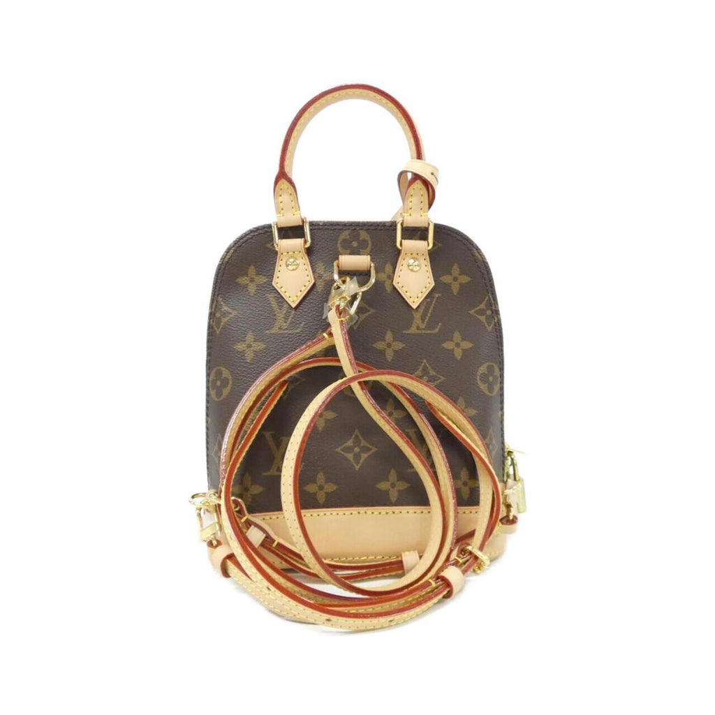 Louis Vuitton Brown Coated Canvas Backpack