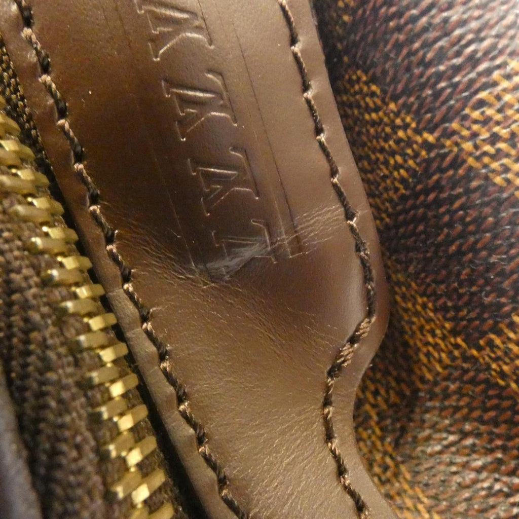 Louis Vuitton Brown Coated Canvas Handbag
