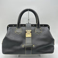 Louis Vuitton Black Suhali Leather Handbag