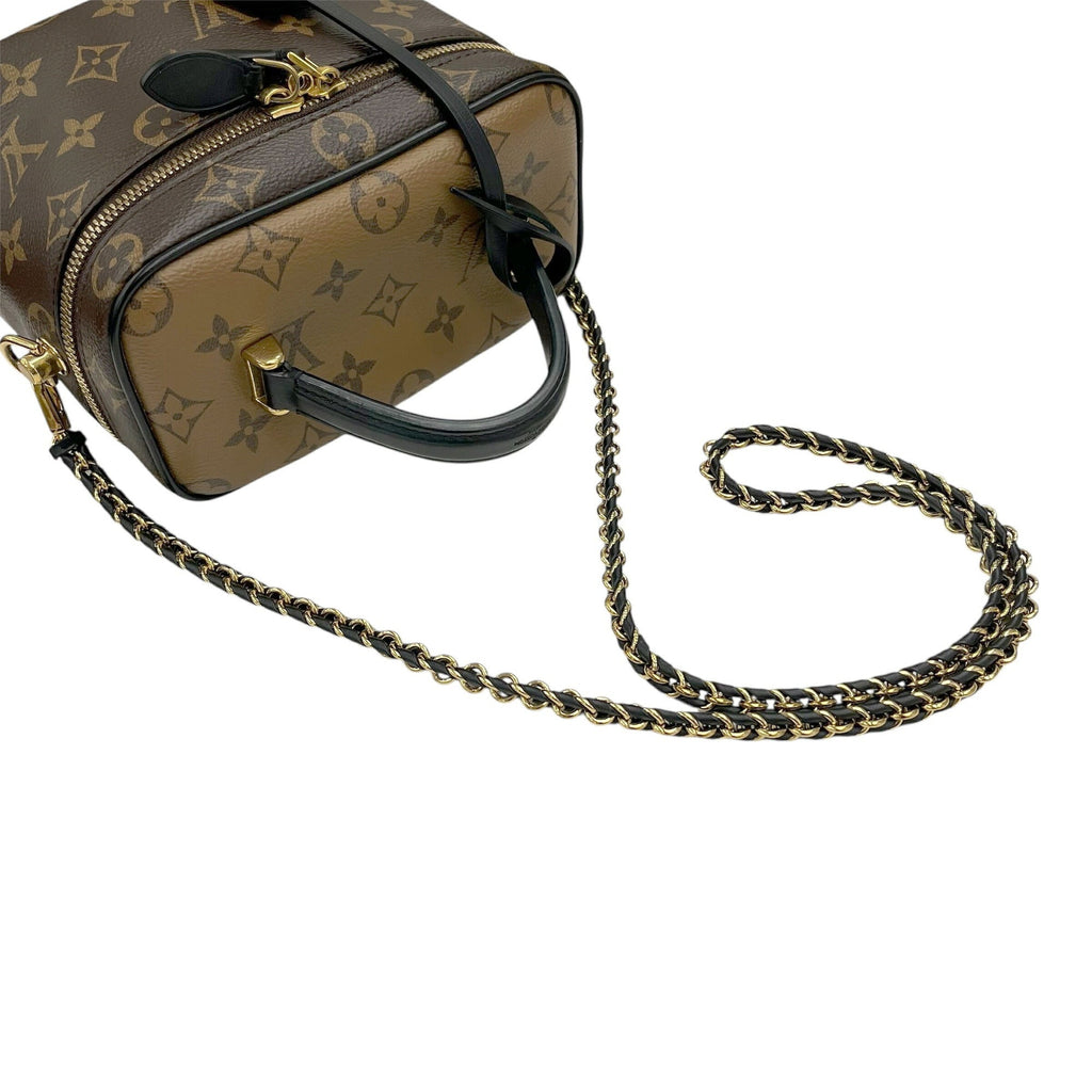 Louis Vuitton Brown Monogram Monogram Reverse Monogram Reverse Shoulder Bag