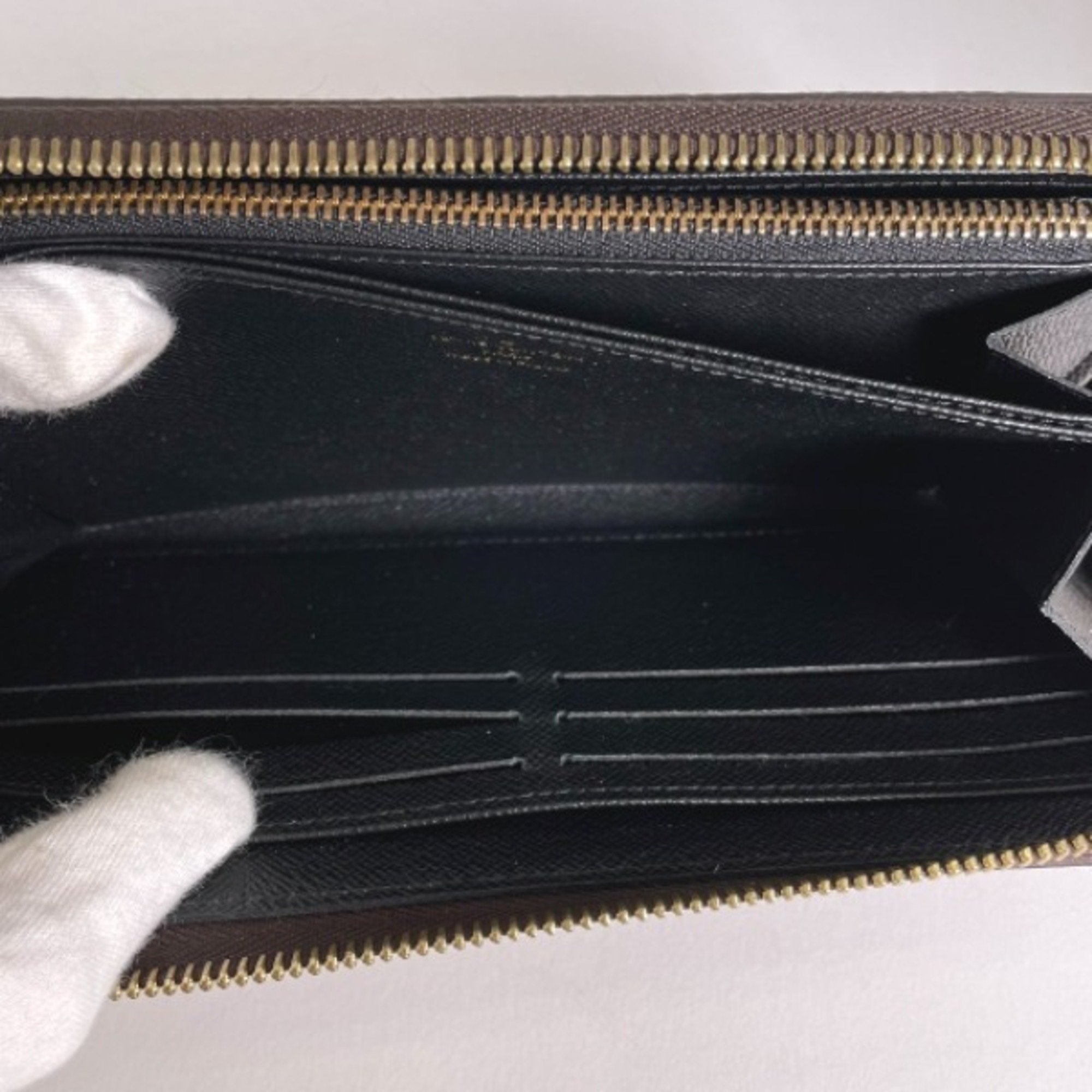 Louis Vuitton Brown Monogram Long Wallet