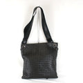 Bottega Veneta Black Leather Shoulder Bag