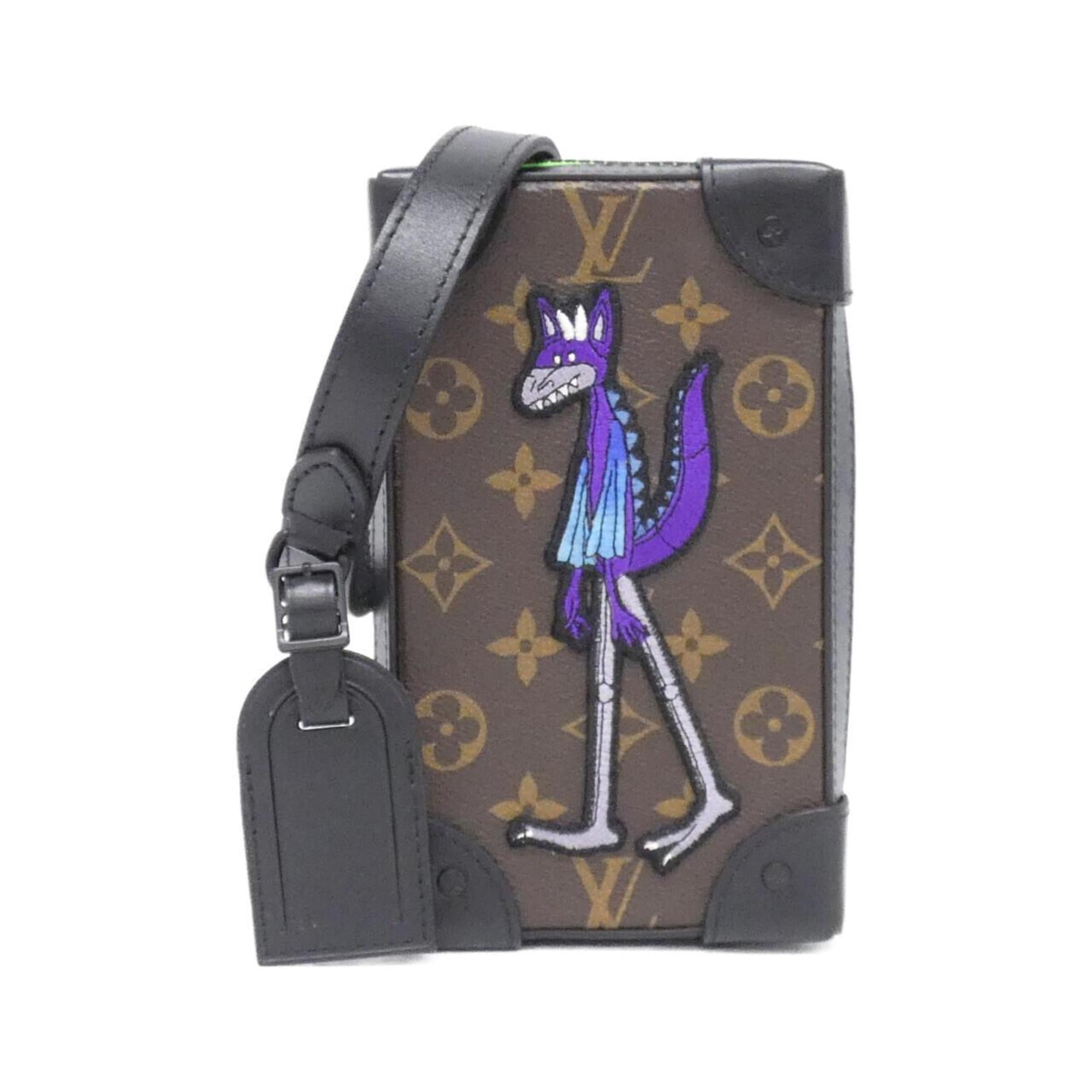 Louis Vuitton Marron Coated Canvas Shoulder Bag