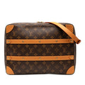 Louis Vuitton Brown Pvc Leather Shoulder Bag