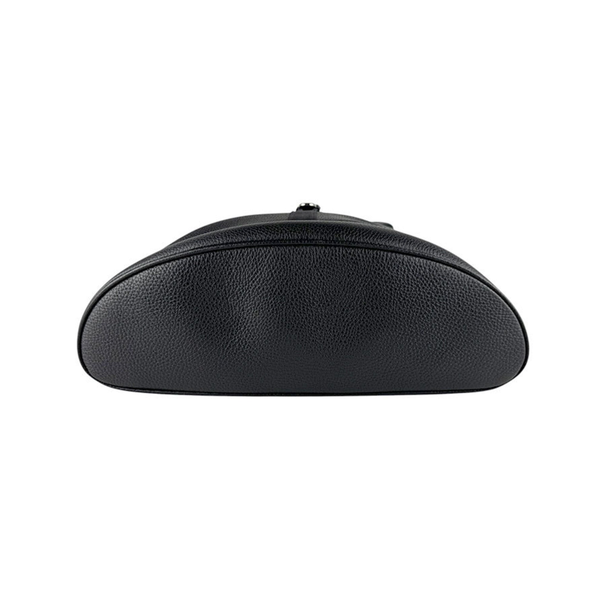 Gucci Black Leather Backpack (Pre-Owned)