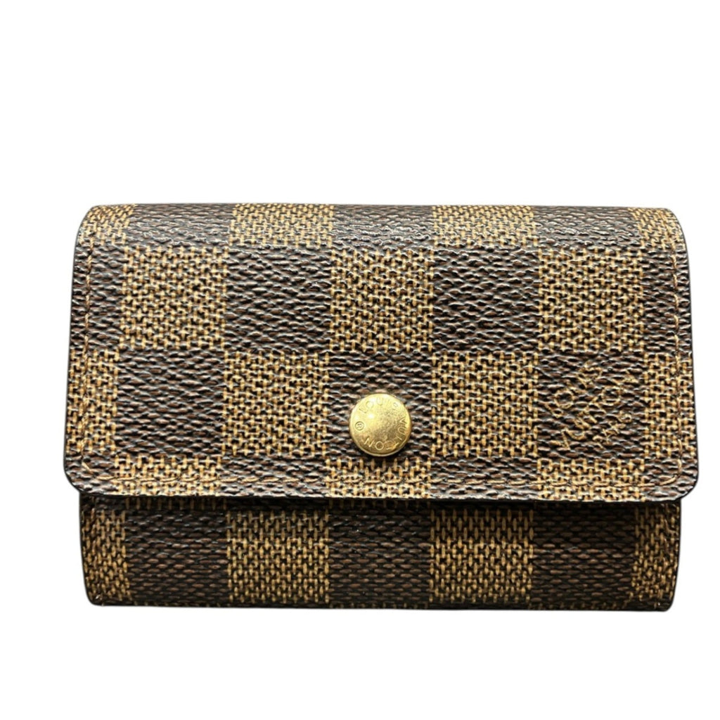 Louis Vuitton Brown Pvc Coin Purse/Coin Case