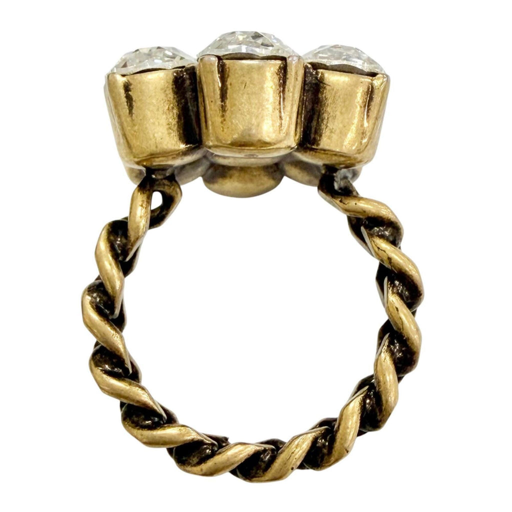 Gucci Gold Band Ring (Pre-Owned)
