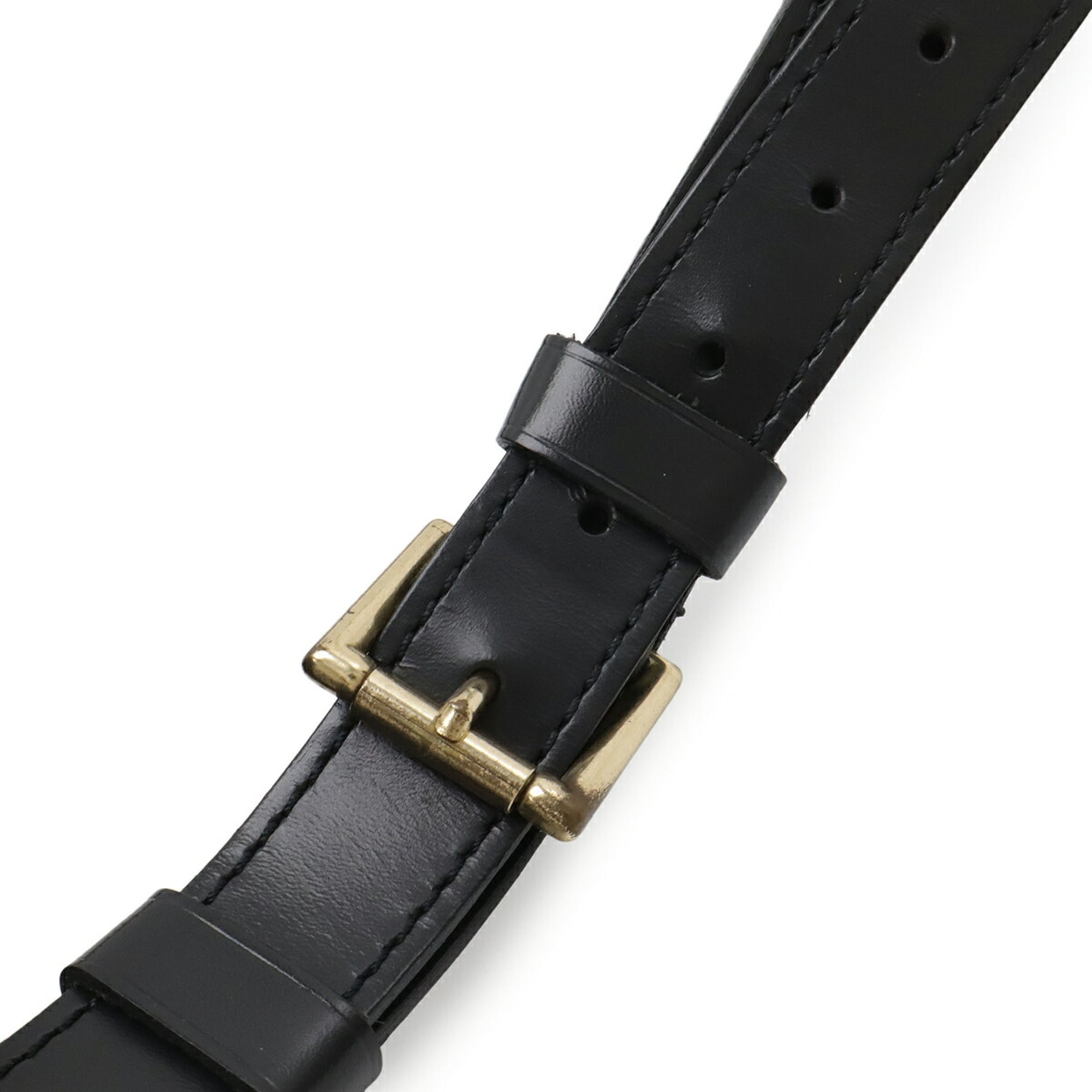 Louis Vuitton Black Noir Epi Leather Shoulder Bag