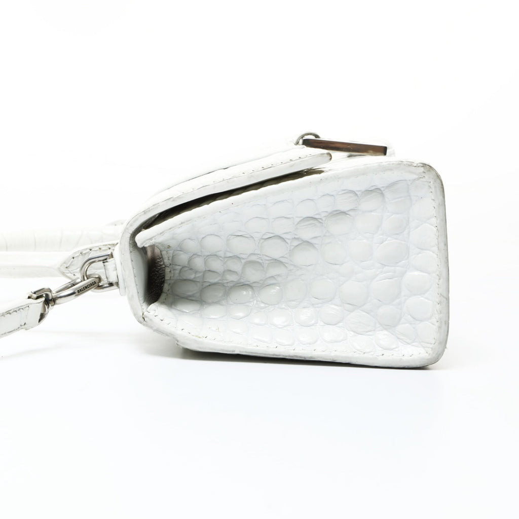 Balenciaga White Leather Shoulder