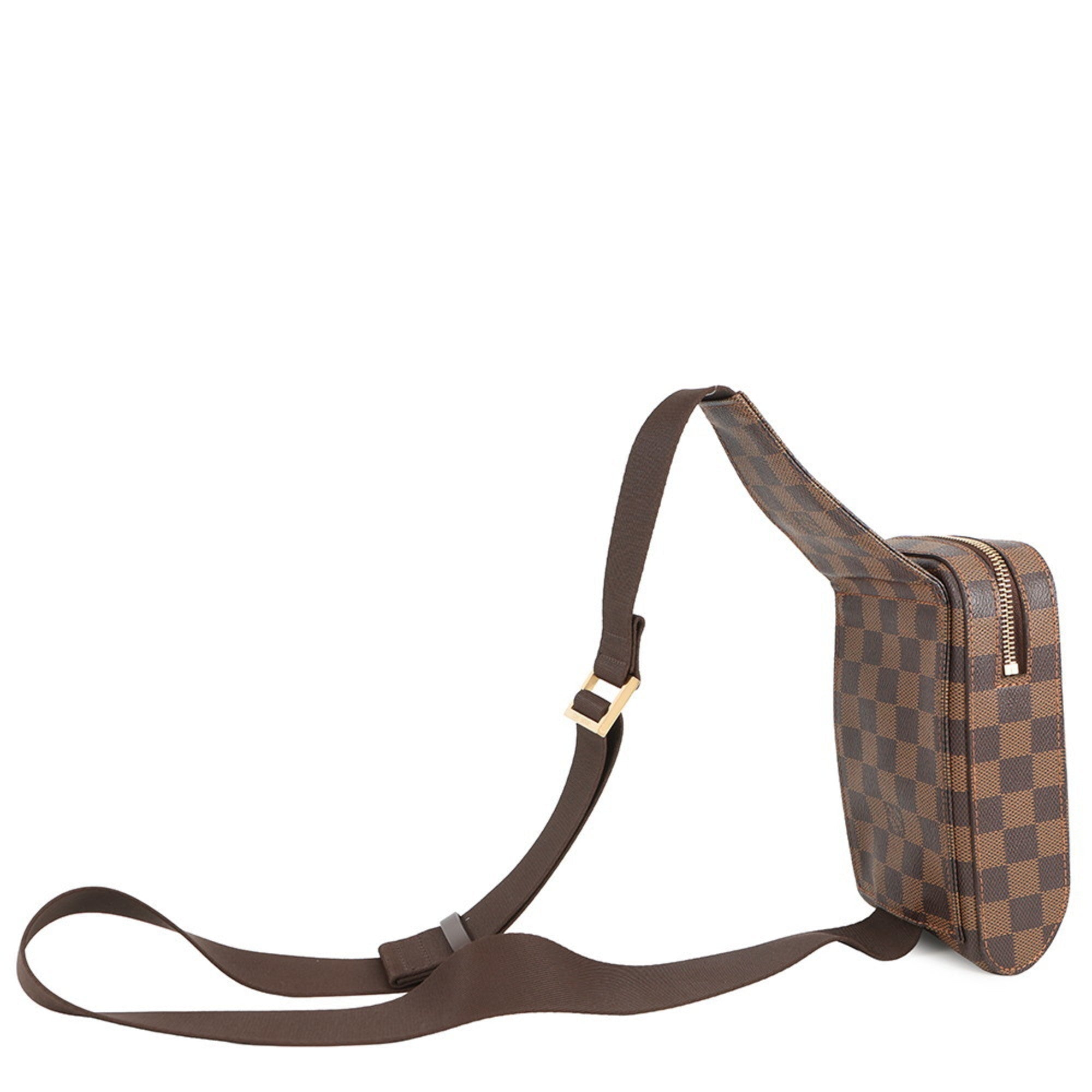 Louis Vuitton Damier Brown Damier Canvas Ebene Shoulder Bag Sling Bag