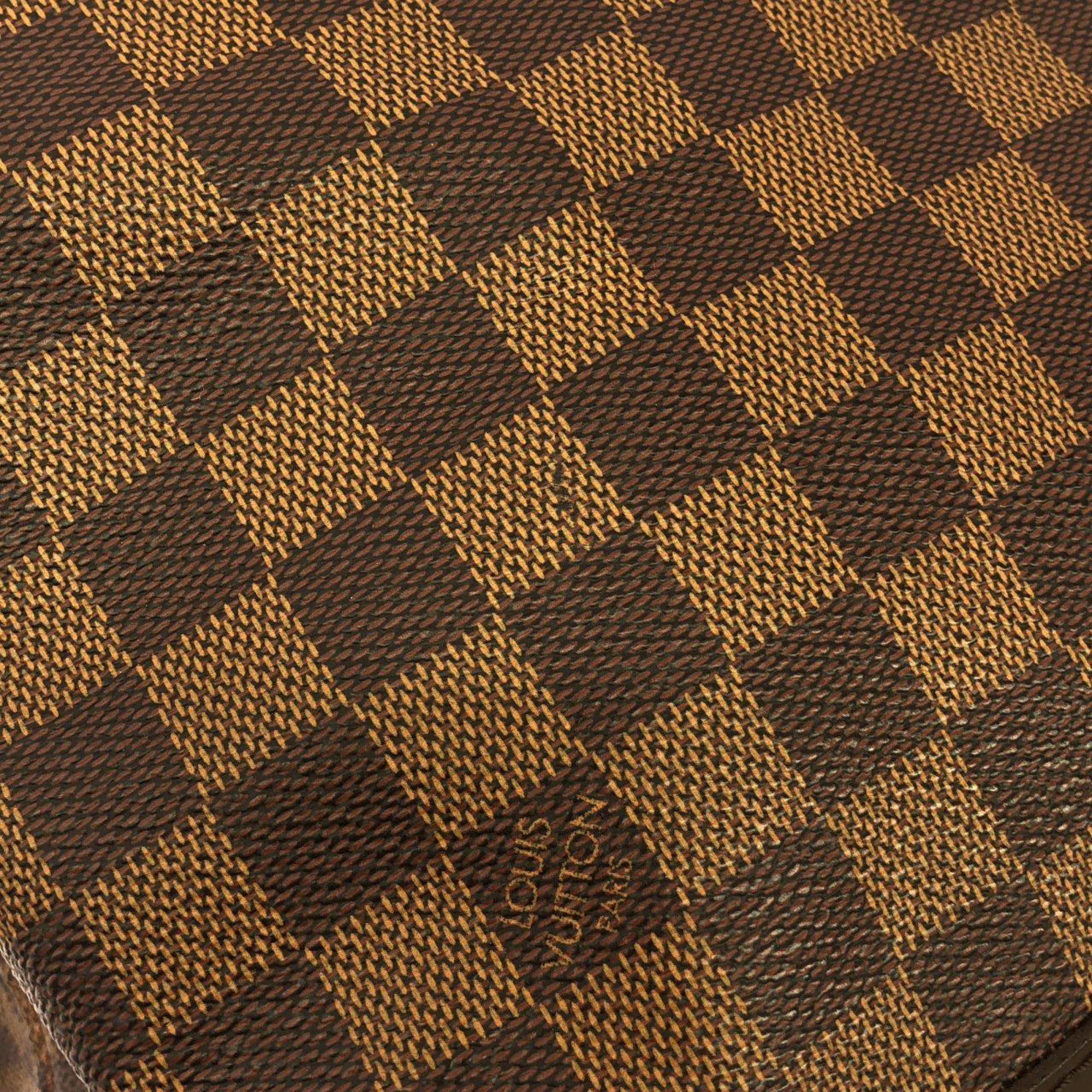 Louis Vuitton Ebene Coated Canvas Handbag