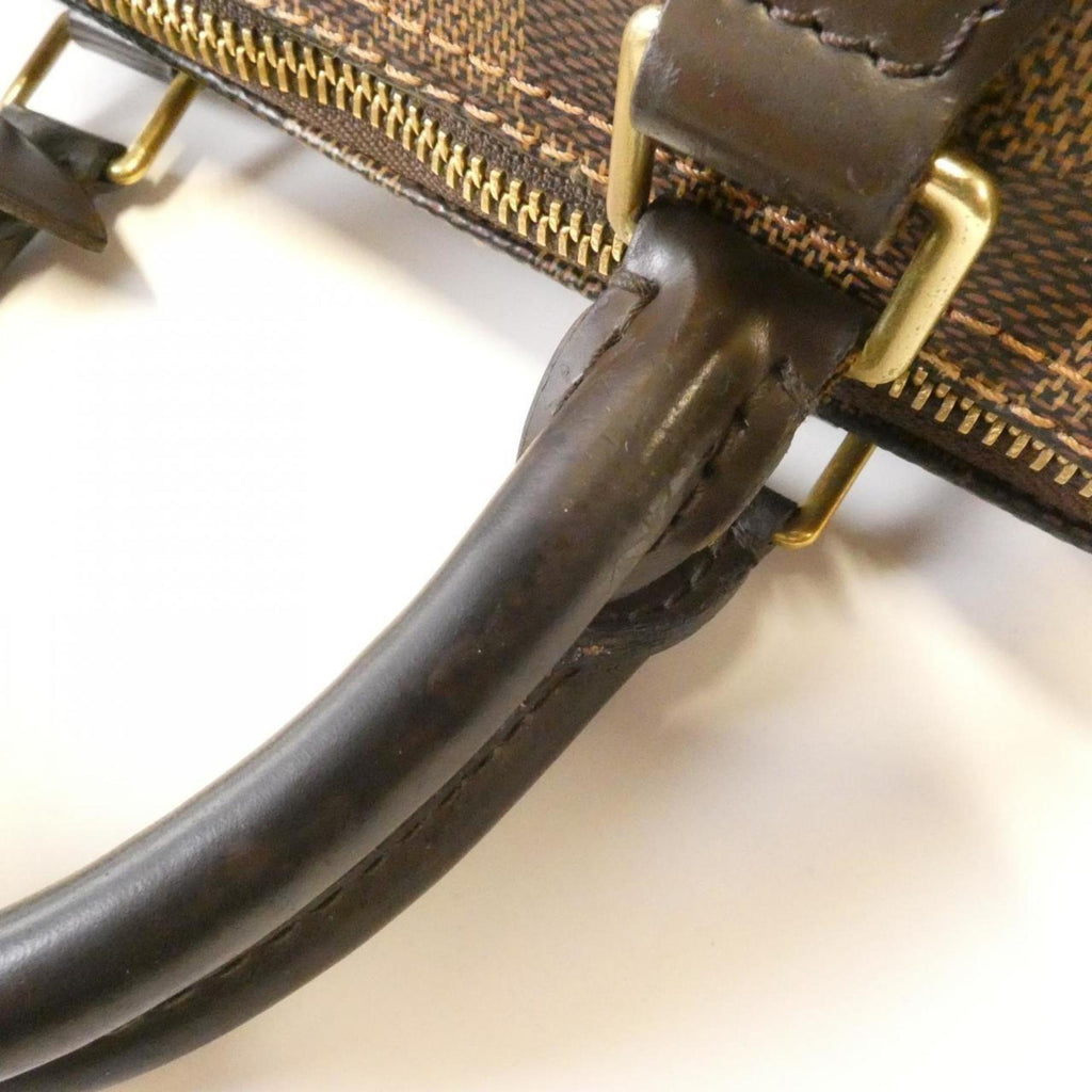 Louis Vuitton Ebene Coated Canvas Boston Bag