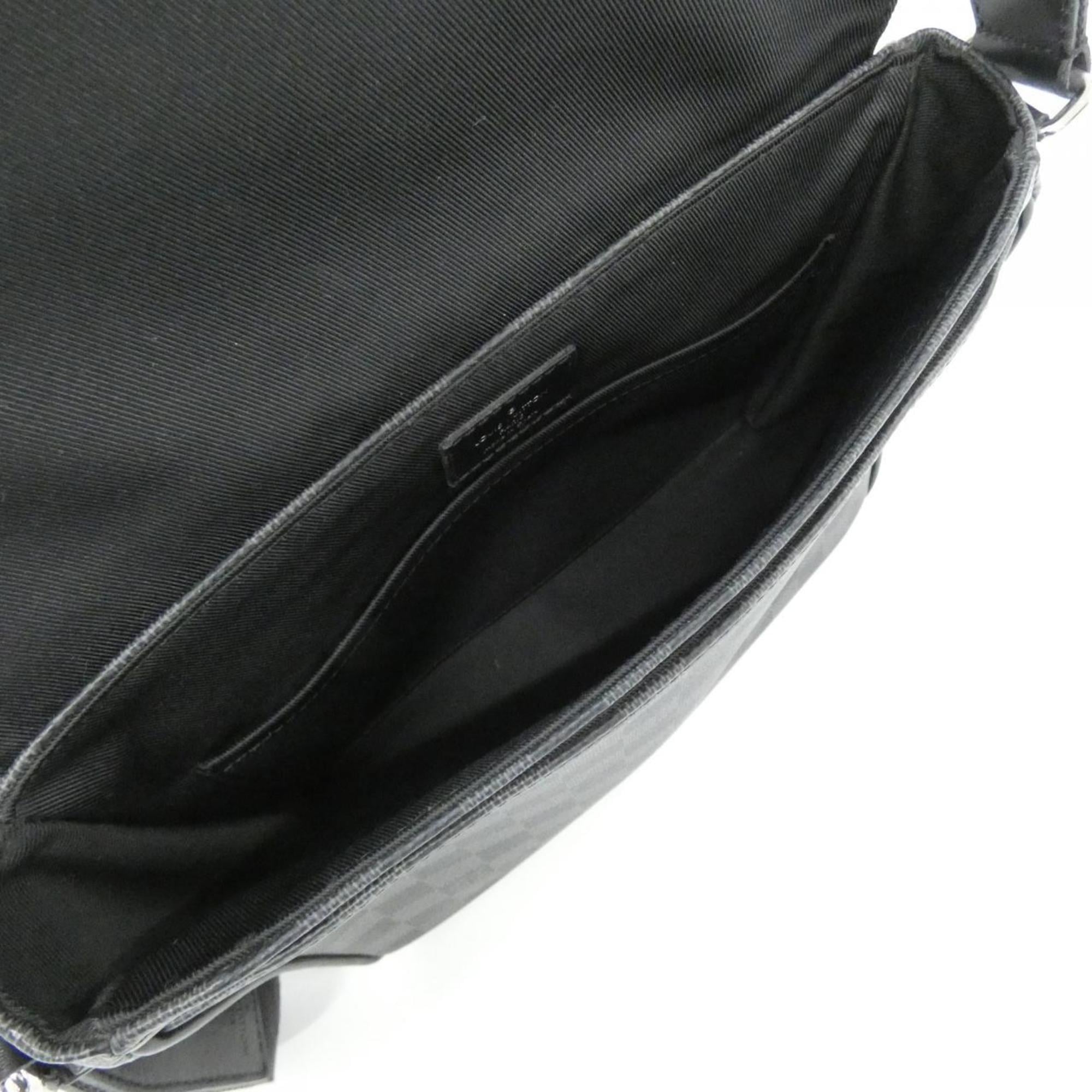 Louis Vuitton Graphite Coated Canvas Shoulder Bag