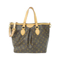 Louis Vuitton Brown Coated Canvas Handbag Tote Bag