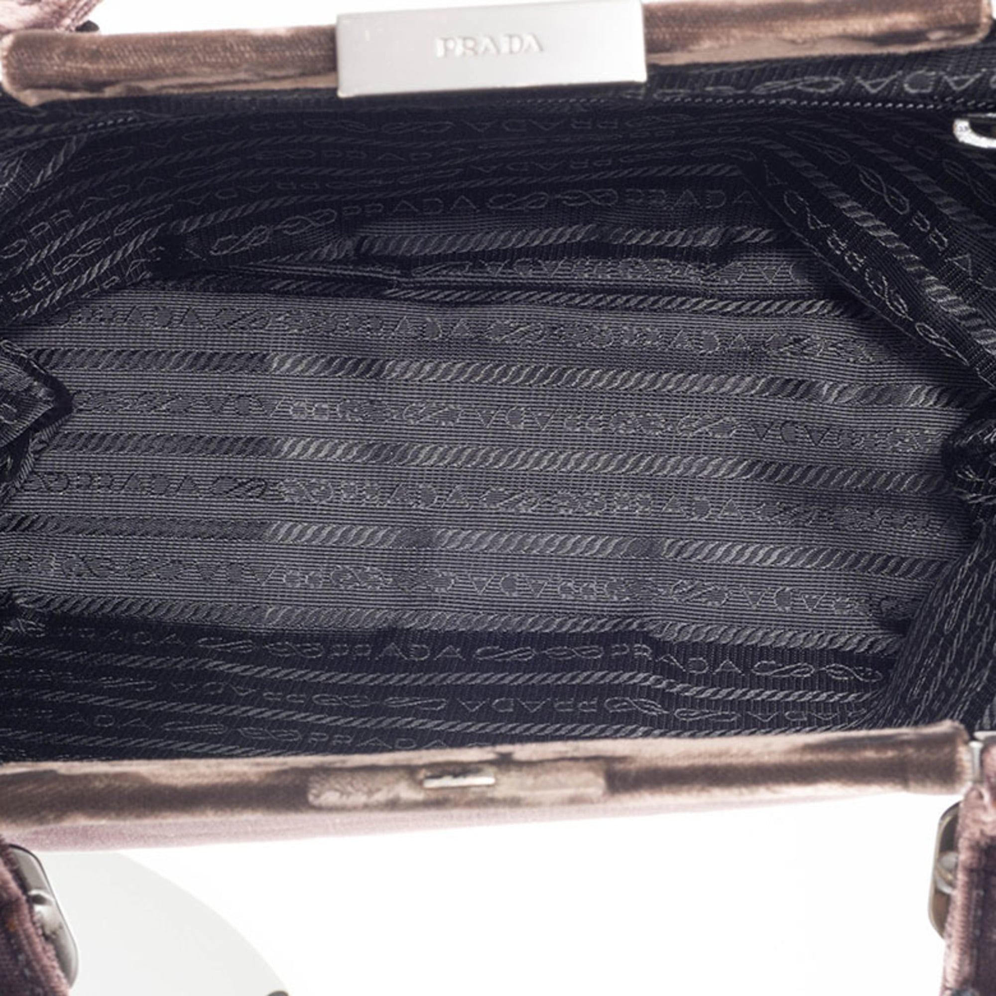 Prada Dark Brown Leather Handbag