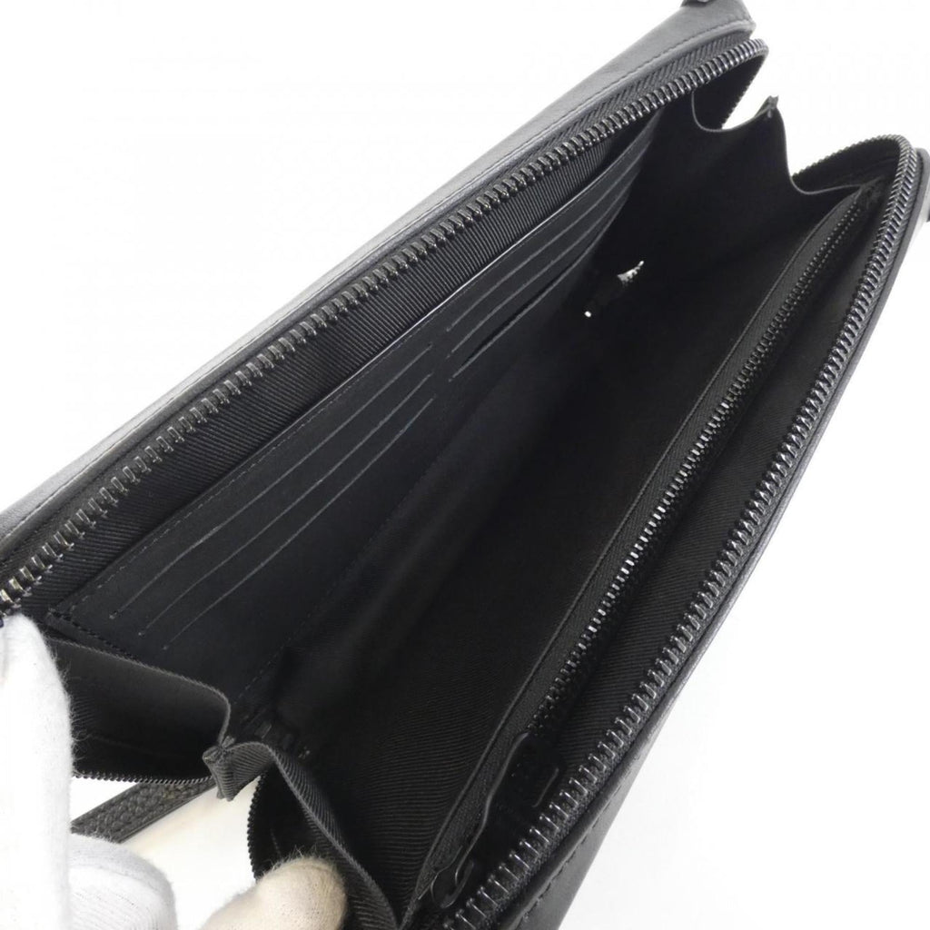 Louis Vuitton Black Leather Handbag